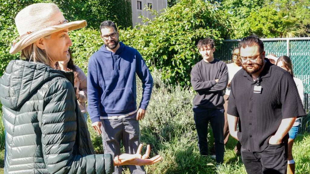 University of the Pacific Students Explore Holistic Care in Garden