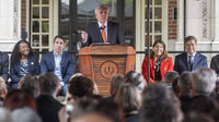 University of the Pacific President Christopher Callahan announces new School of Medicine at Stockton campus — Sacramento Bee photo