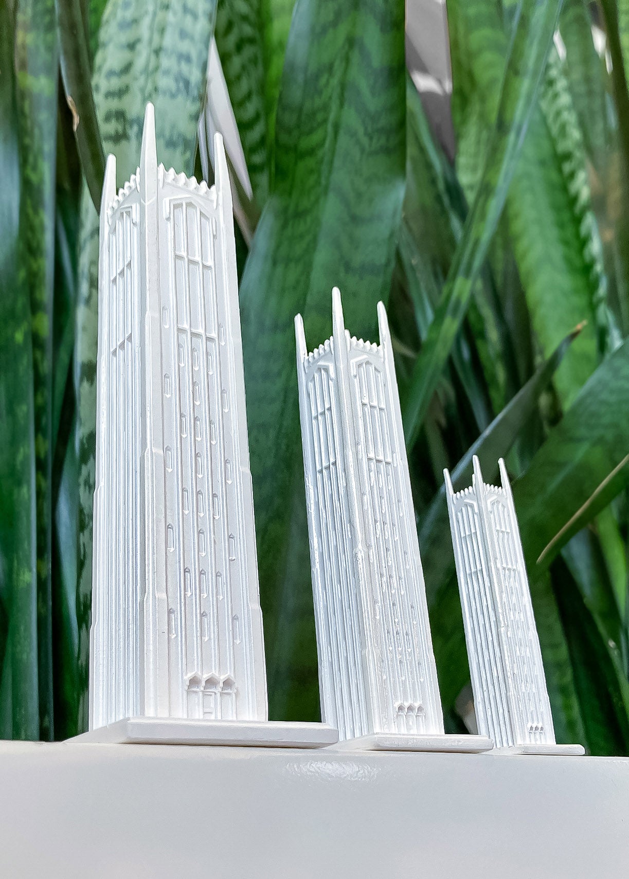 University of the Pacific Tigers Baby Burns Tower — Side View — by Zeus Collegiate