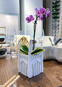 University of the Pacific Tigers Burns Tower Planter — by Zeus Collegiate