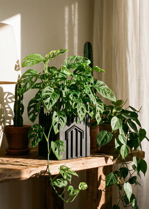 University of the Pacific Tigers Burns Tower Planter — Side View — by Zeus Collegiate