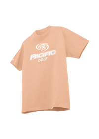 University of the Pacific Tigers Golf Division I T-Shirt — Clay / White Print — by Zeus Collegiate