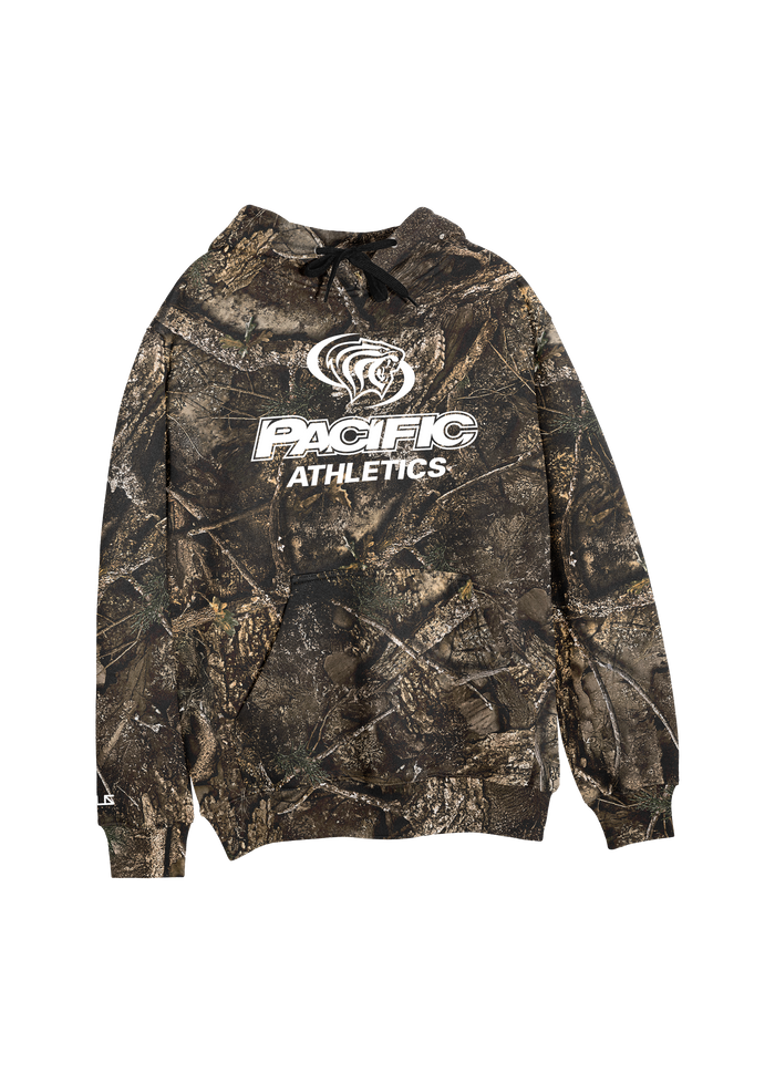 University of the Pacific Tigers Pacific Athletics Division I Hooded Sweatshirt — Realtree — by (1)