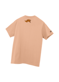 University of the Pacific Tigers T-Shirt — Clay, Back (Alt) — by Zeus Collegiate