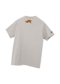 University of the Pacific Tigers T-Shirt — Ice Grey, Back (Alt) — by Zeus Collegiate