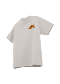 University of the Pacific Tigers T-Shirt — Ice Grey, Front — by Zeus Collegiate