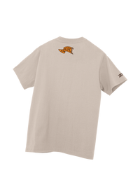 University of the Pacific Tigers T-Shirt — Natural, Back (Alt) — by Zeus Collegiate