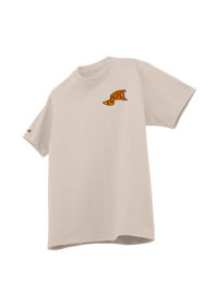 University of the Pacific Tigers T-Shirt — Natural, Front — by Zeus Collegiate