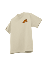 University of the Pacific Tigers T-Shirt — Sand, Front — by Zeus Collegiate