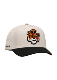 University of the Pacific Tigers Project 1851 Tommy Tiger Snapback — Angle View — by Zeus Collegiate