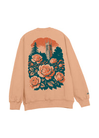 University of the Pacific Tigers Stop & Smell the Roses Crewneck Sweatshirt by Zeus Collegiate