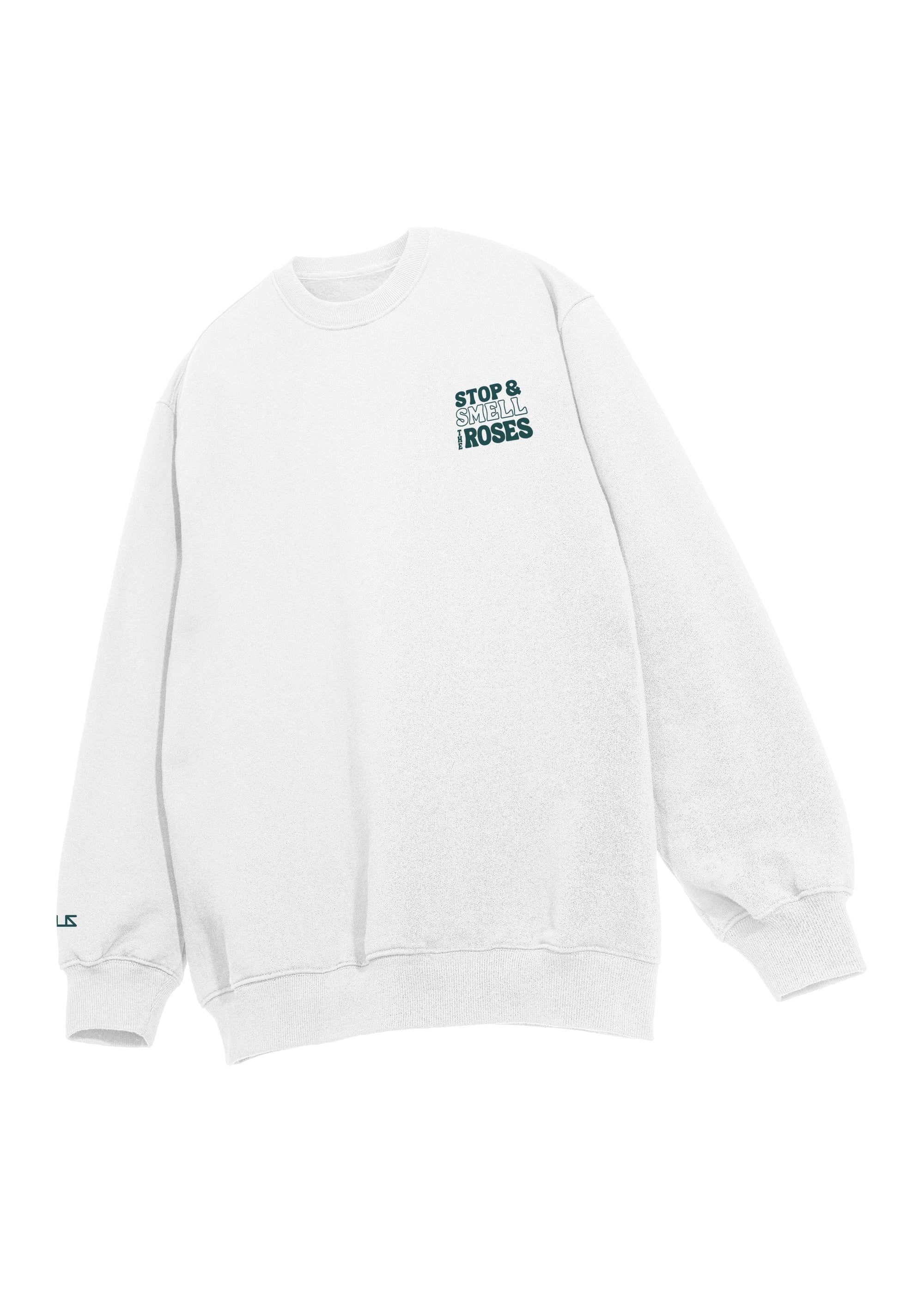 University of the Pacific Tigers Stop & Smell the Roses Crewneck Sweatshirt — by Zeus Collegiate