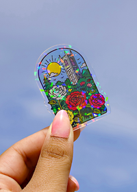 University of the Pacific Tigers Stop & Smell the Roses Pin — by Zeus Collegiate