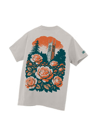 University of the Pacific Tigers Stop & Smell the Roses T-Shirt by Zeus Collegiate