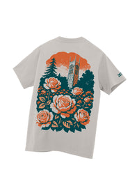 University of the Pacific Tigers Stop & Smell the Roses T-Shirt by Zeus Collegiate