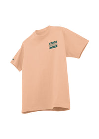 University of the Pacific Tigers Stop & Smell the Roses T-Shirt — Close-up — by Zeus Collegiate