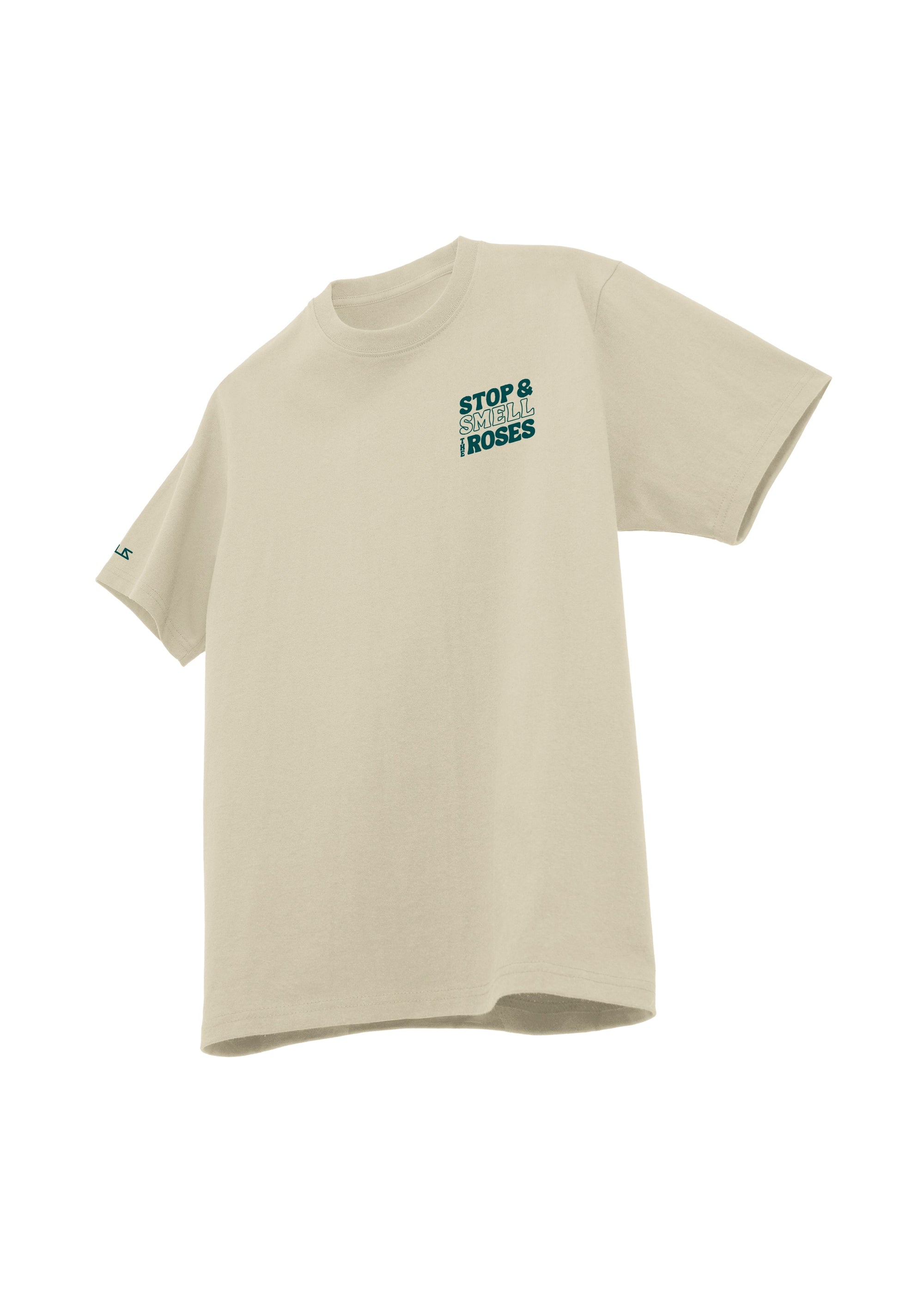 University of the Pacific Tigers Stop & Smell the Roses T-Shirt — Full View — by Zeus Collegiate
