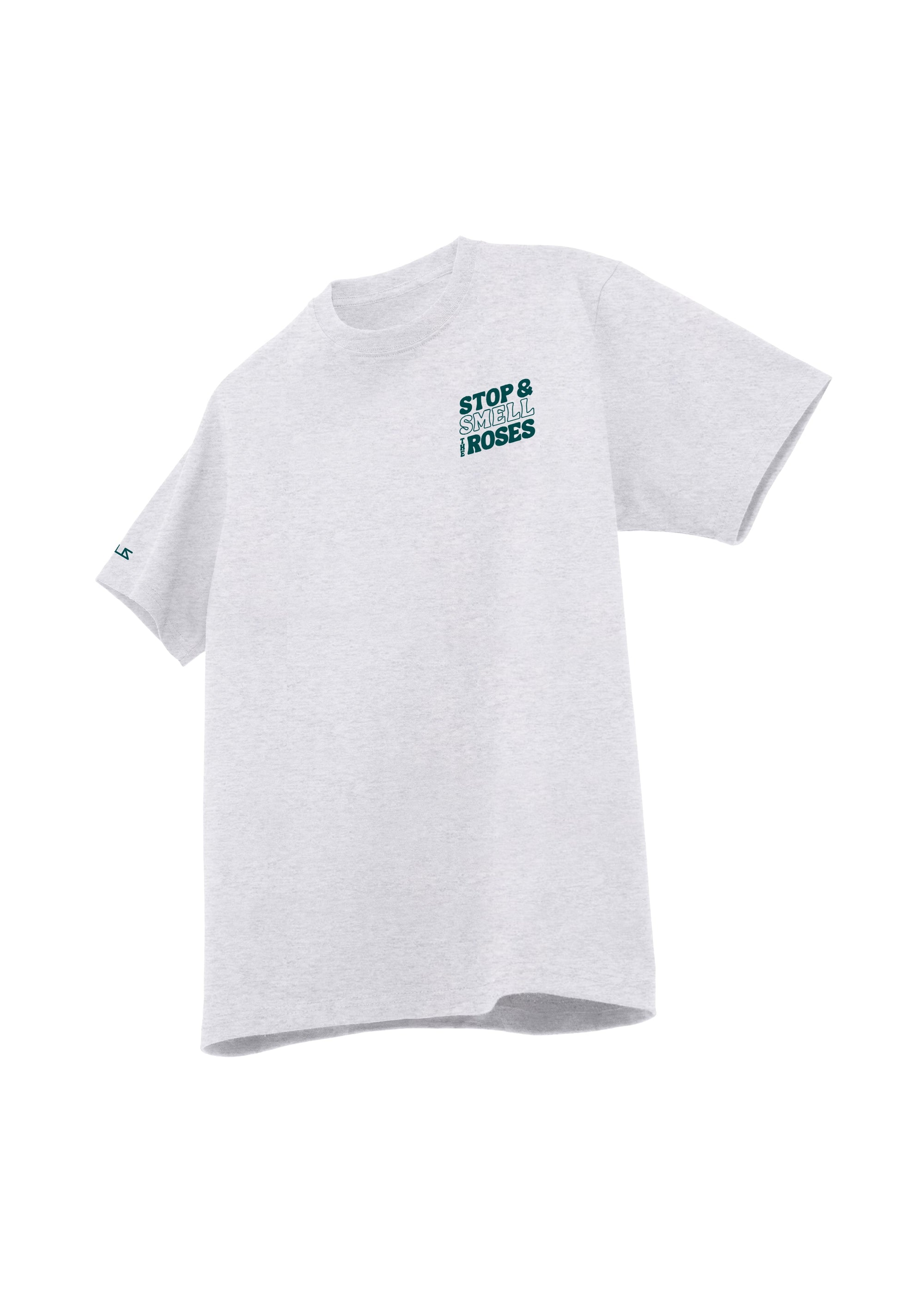 University of the Pacific Tigers Stop & Smell the Roses T-Shirt — Side View — by Zeus Collegiate