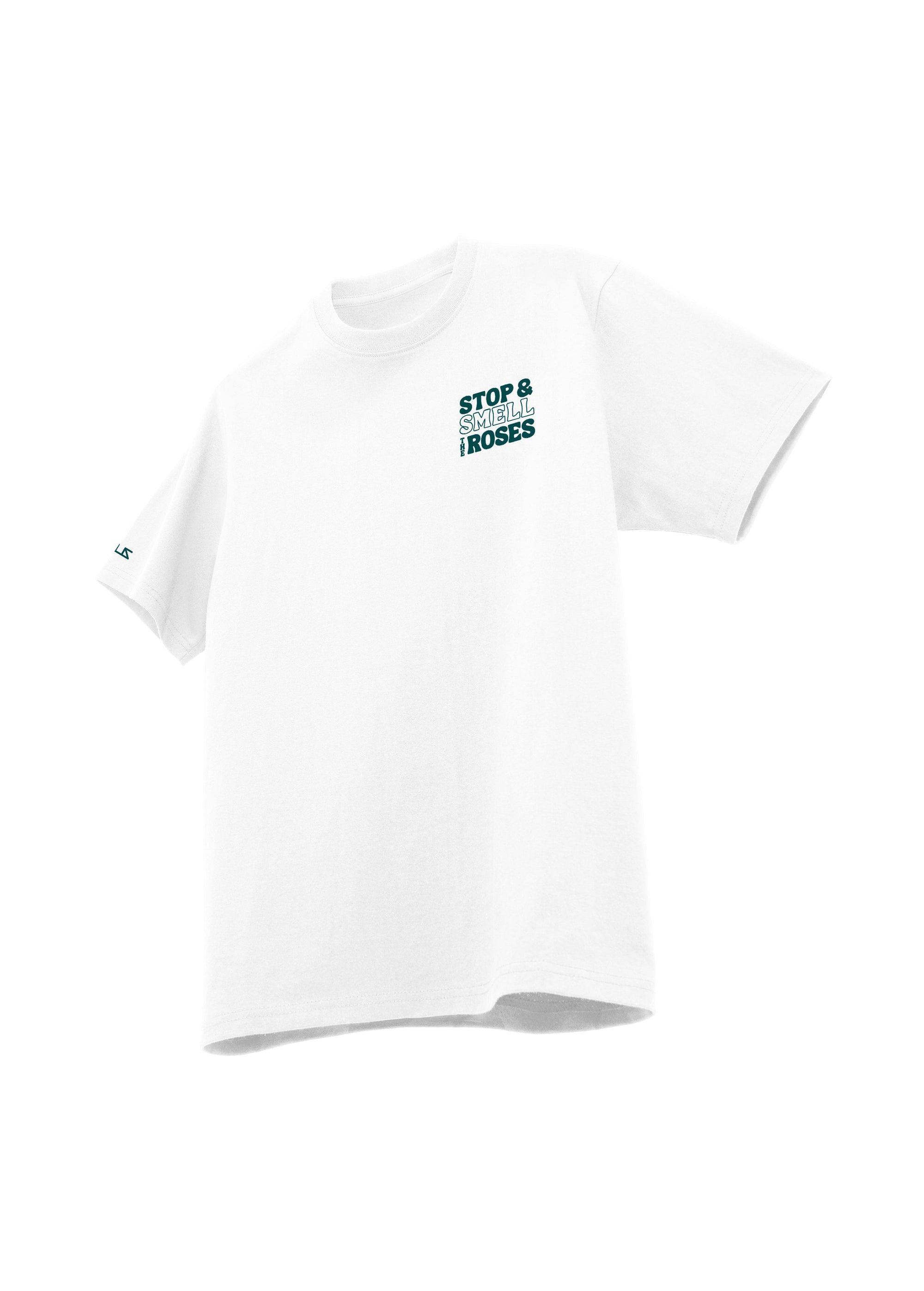 University of the Pacific Tigers Stop & Smell the Roses T-Shirt — View 9 — by Zeus Collegiate