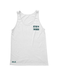 University of the Pacific Tigers Stop & Smell the Roses Tank Top — Side View — by Zeus Collegiate