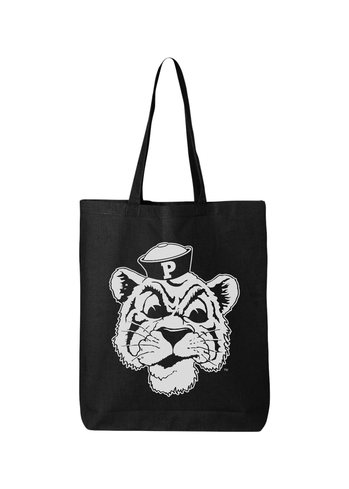 University of the Pacific Tigers Tommy Tiger Tote — Black — by Zeus Collegiate