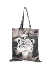 University of the Pacific Tigers Tommy Tiger Tote — Gray Tie-Dye — by Zeus Collegiate