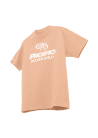 University of the Pacific Tigers Water Polo Division I T-Shirt — Clay / White Print — by Zeus Collegiate