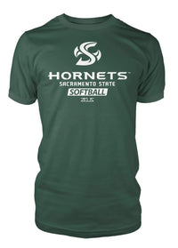 Sacramento State Hornets Sac State Softball Division I T-shirt by Zeus Collegiate