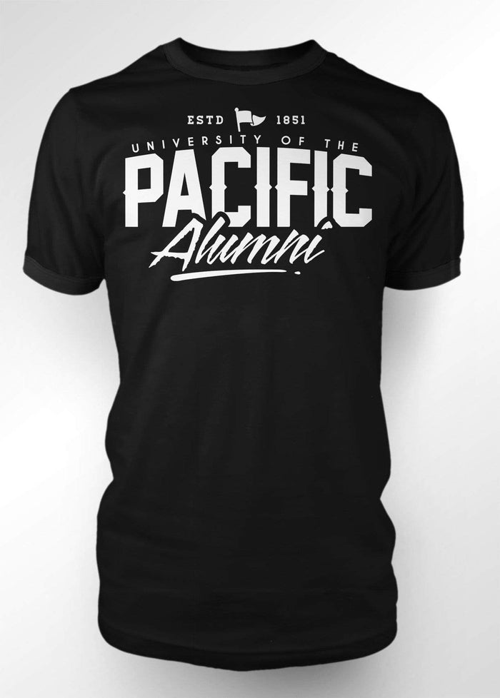 University of the Pacific Tigers Alumni Fierce T-shirt — Black — by Zeus Collegiate