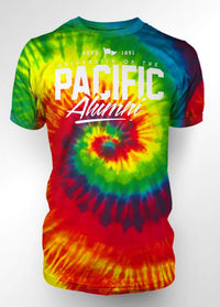 University of the Pacific Tigers Alumni Fierce T-shirt — Reactive Rainbow — by Zeus Collegiate