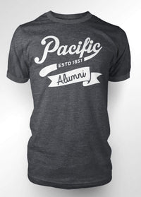 University of the Pacific Tigers Alumni Spirit T-shirt — Dark Heather — by Zeus Collegiate