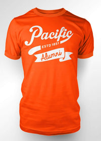 University of the Pacific Tigers Alumni Spirit T-shirt — Orange — by Zeus Collegiate