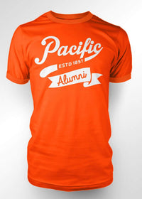 University of the Pacific Tigers Alumni Spirit T-shirt — Orange — by Zeus Collegiate