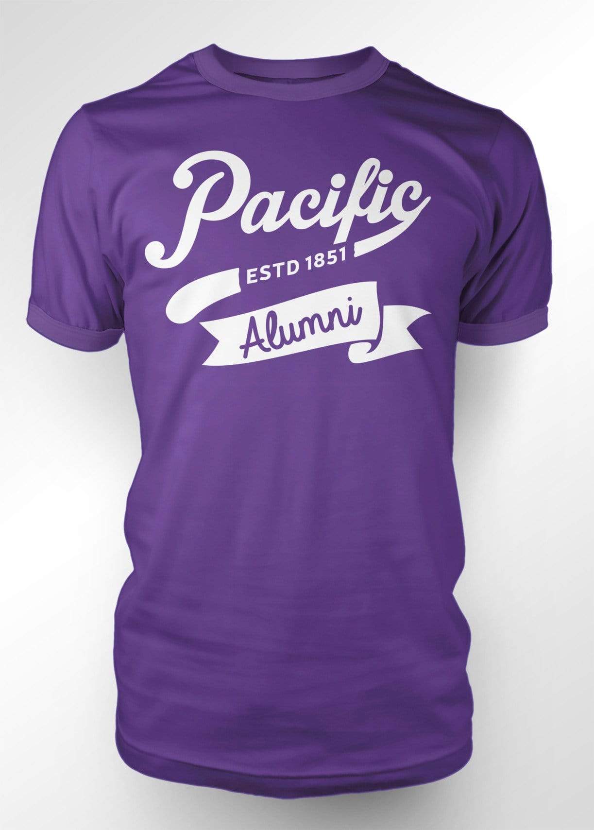 University of the Pacific Tigers Alumni Spirit T-shirt — Purple — by Zeus Collegiate