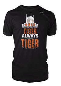 University of the Pacific Tigers Always A Tiger Burns Tower T-Shirt by Zeus Collegiate