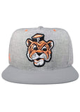 University of the Pacific Tigers Grey Matter 3M™ UOP Snapback [Limited Edition] Cap Hat by Zeus Collegiate