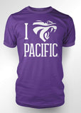 University of the Pacific Tigers I Love Pacific: Powercat T-shirt by Zeus Collegiate
