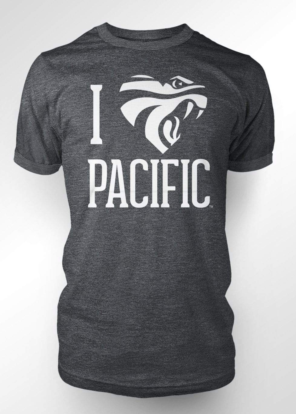 University of the Pacific Tigers I Love Pacific: Powercat T-shirt by Zeus Collegiate