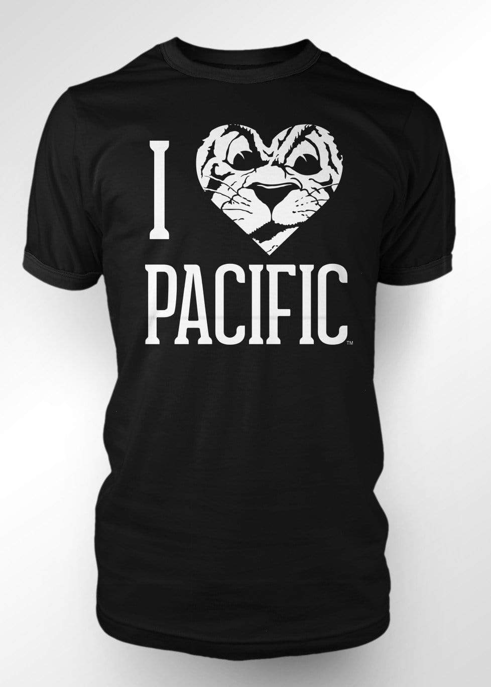 University of the Pacific Tigers I Love Pacific: Tommy Tiger T-shirt by Zeus Collegiate