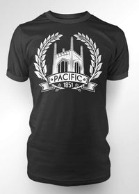 University of the Pacific Tigers Ivy T-Shirt — Black — by Zeus Collegiate