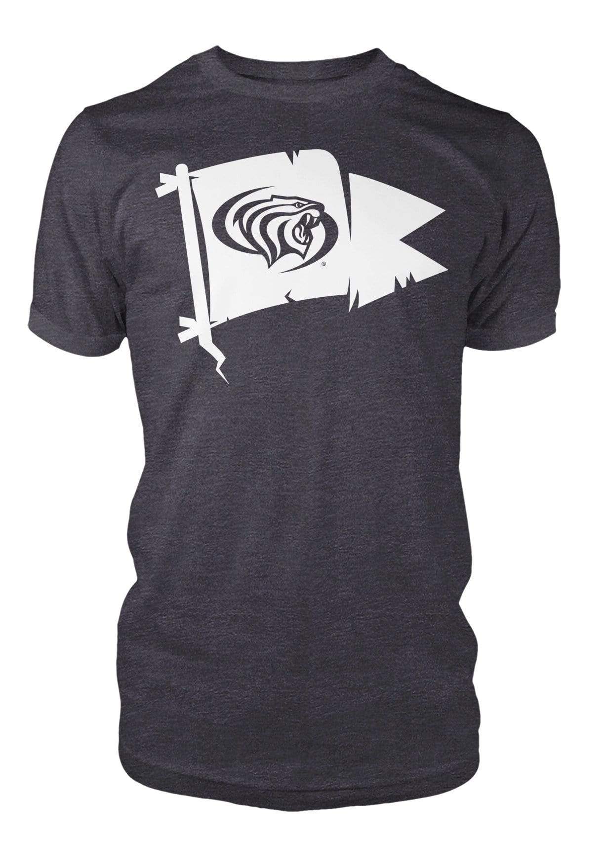 University of the Pacific Tigers Loyalty T-shirt — Dark Heather — by Zeus Collegiate