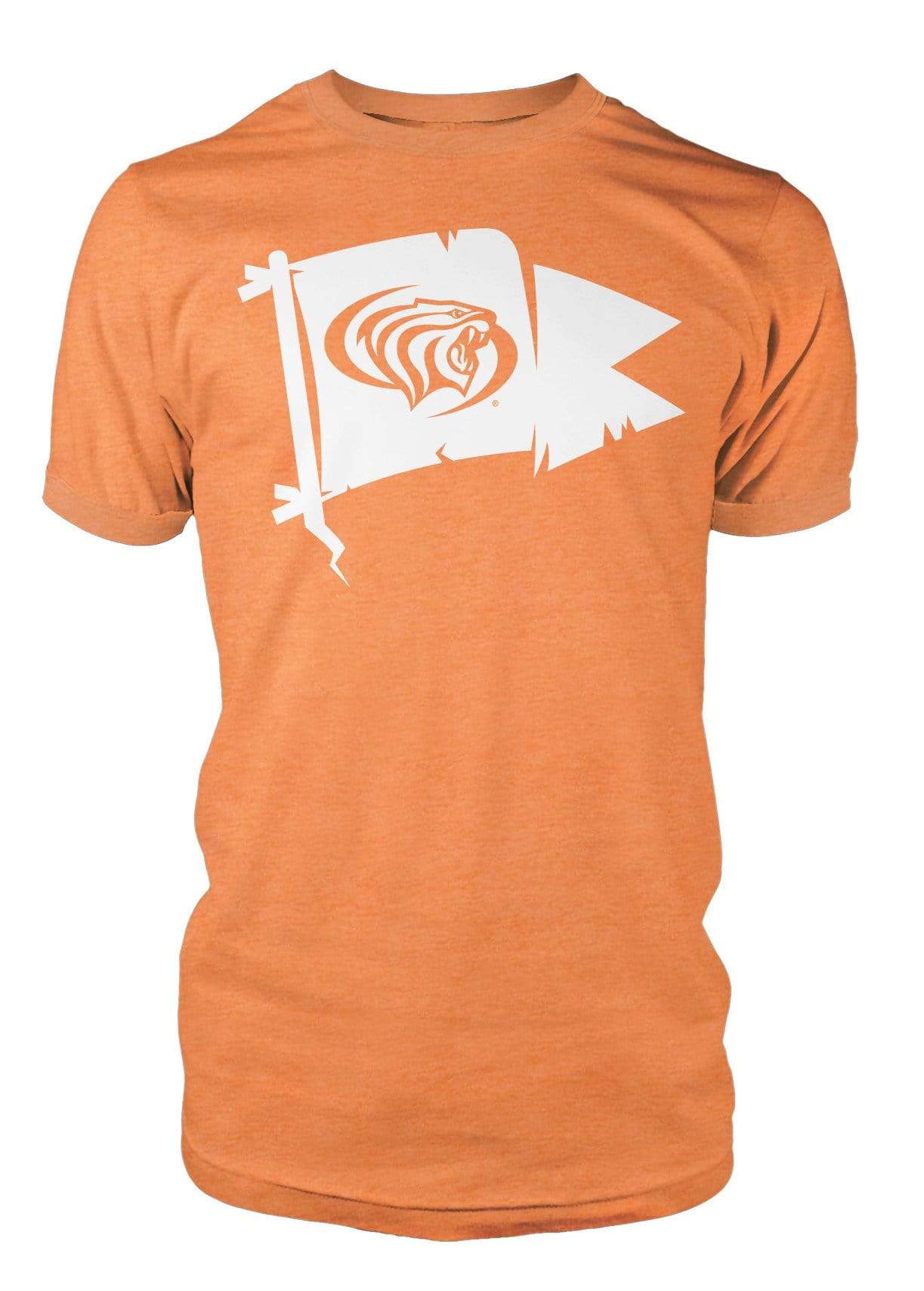 University of the Pacific Tigers Loyalty T-shirt — Heather Orange — by Zeus Collegiate