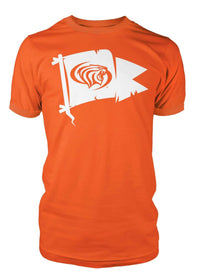 University of the Pacific Tigers Loyalty T-shirt — Pacific Orange — by Zeus Collegiate
