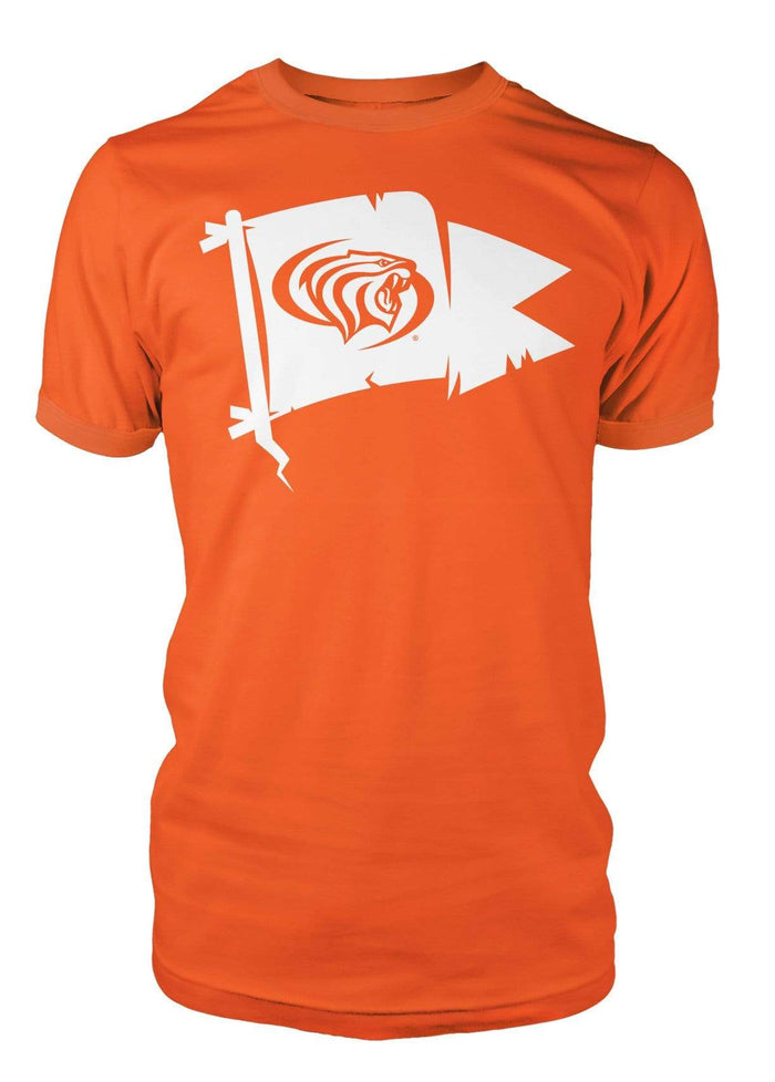 University of the Pacific Tigers Loyalty T-shirt — Pacific Orange — by Zeus Collegiate
