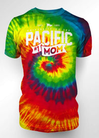 University of the Pacific Tigers Mom T-shirt — Reactive Rainbow — by Zeus Collegiate