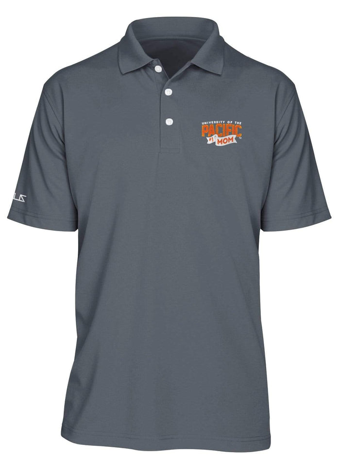 University of the Pacific Tigers Pacific #1 Mom Performance Polo Shirt by Zeus Collegiate