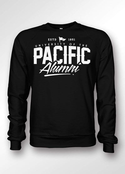 University of the Pacific Tigers Pacific Alumni Crewneck Sweatshirt by Zeus Collegiate