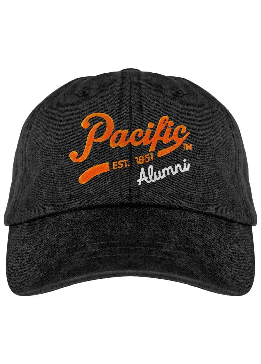 University of the Pacific Tigers Pacific Alumni Spirit Fadeaway Cap Hat by Zeus Collegiate