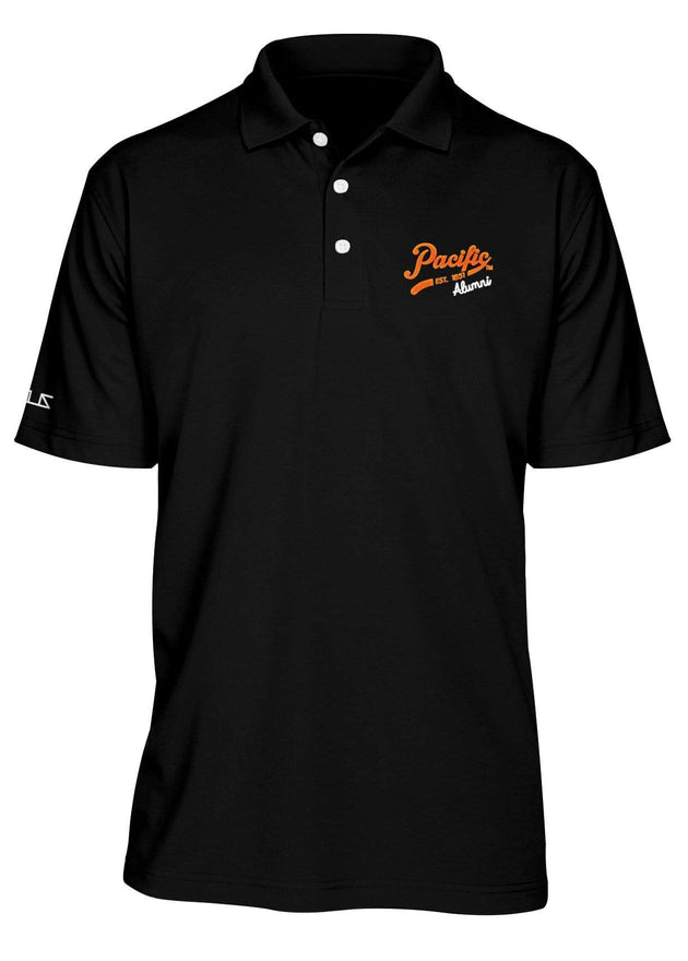 University of the Pacific Tigers Pacific Alumni Spirit Performance Polo Shirt by Zeus Collegiate