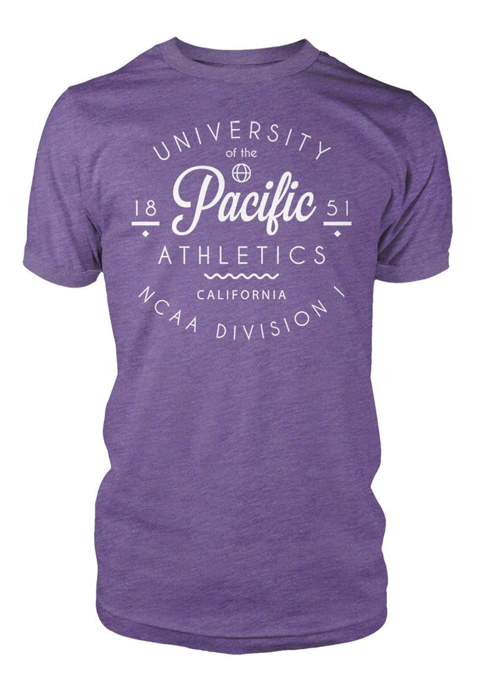 University of the Pacific Tigers Pacific Athletics California Series T-Shirt by Zeus Collegiate